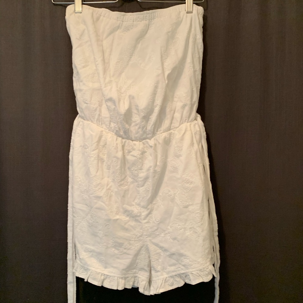 Plum Pretty Sugar lace romper